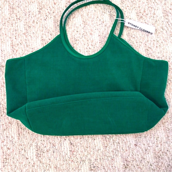 NWT Stoney Clover Lane Scoop Tote in Ivy Corduroy - Picture 1 of 3